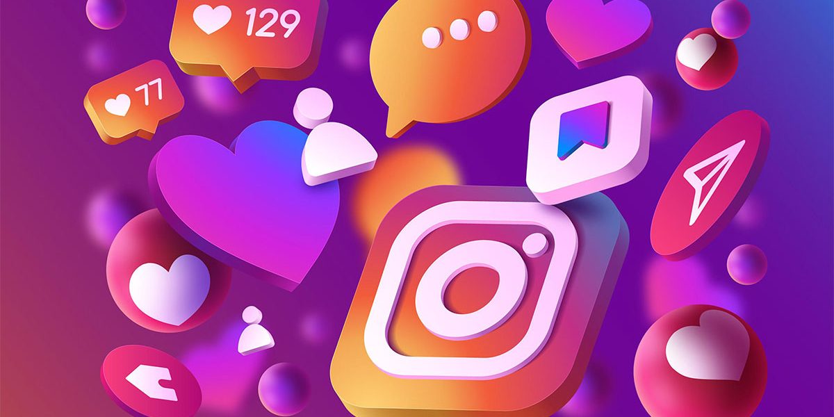 Comprar Seguidores no Instagram: Como Garantir Seguidores Reais e Brasileiros Com Teste Grátis 2025 2 Imagem ilustrativa de ícones do instagram ligando ao ato de comprar seguidores no Instagram