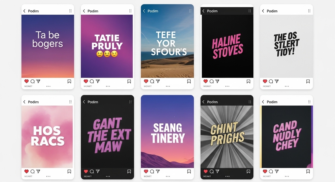 Fontes para o Instagram: Guia Completo para Personalizar Seu Perfil em 2025 1 A imagem de telas de Stories do Instagram demonstrando novas formas de estilizar o texto, fontes para o instagram