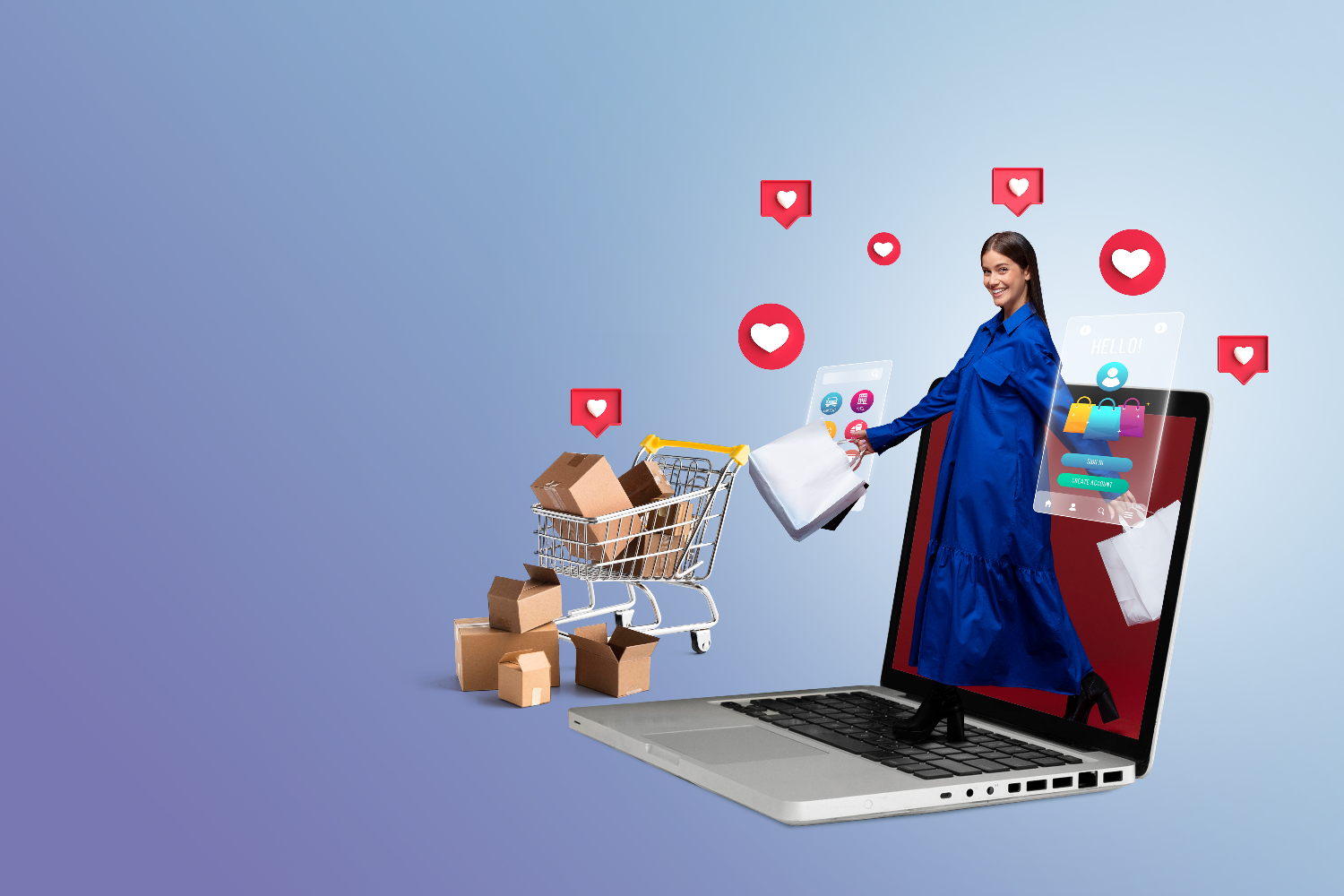 Como Vender no Instagram: Um Guia Completo para Alavancar Suas Vendas em 2025 1 Mulher aprender a como vender no Instagram
