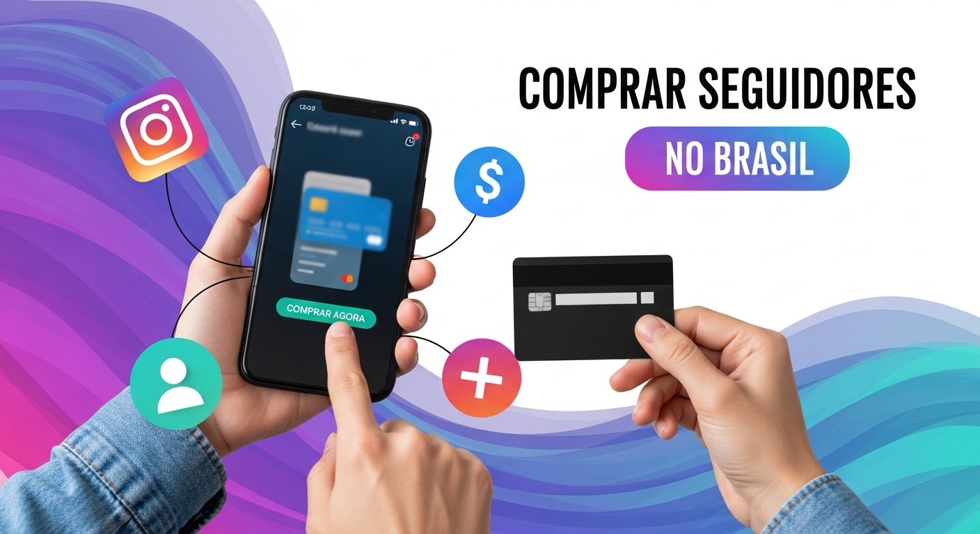 Reels Criativos: Como Ganhar Seguidores no Instagram Usando Vídeos Curtos em 2025 2 Imagem ilustrativa sobre como ganhar seguidores no Instagram, destacando a opção de compra de seguidores no Brasil, com elementos visuais de redes sociais, pagamento online e crescimento digital.