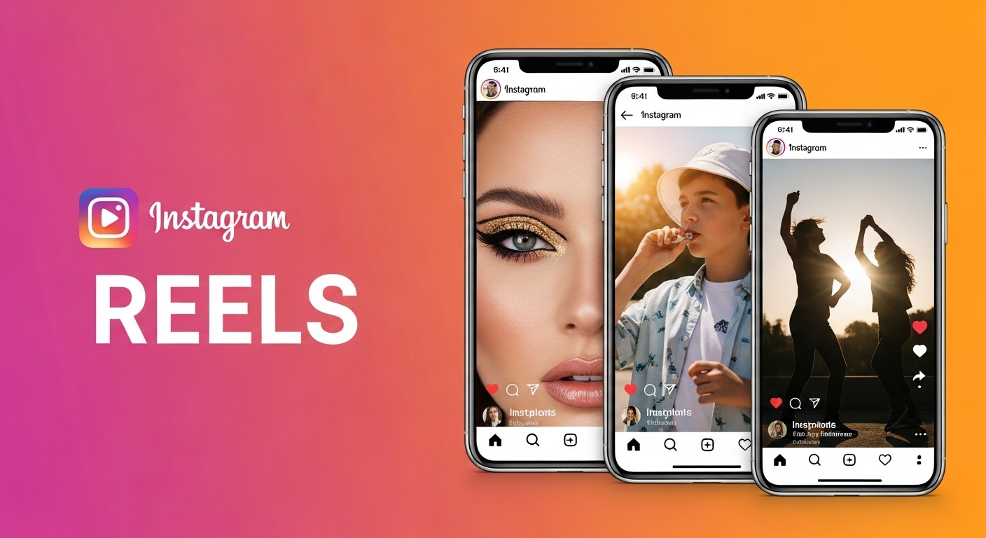 Ganhei 30k de Seguidores com Essa Estratégia Secreta no Reels do Instagram 1 A imagem destaca o formato Instagram Reels com exemplos de vídeos cativantes. Isso sugere que dominar este formato pode ser parte de uma estratégia secreta eficaz para alcançar e expandir uma audiência de 30k de seguidores. ganhei 30k de seguidores com essa estratégia secreta
