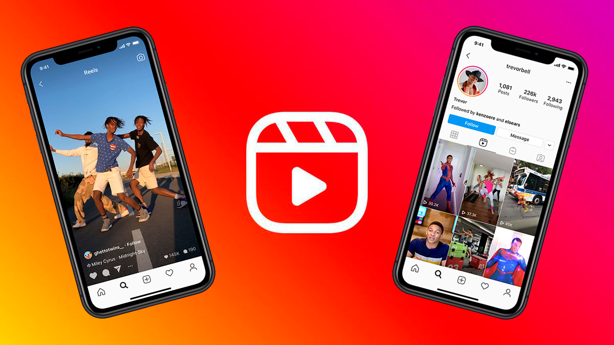 Como Fazer um Reels Viralizar? 2 A imagem apresenta o ambiente do Instagram Reels, com exemplos de vídeos e um perfil, sugerindo que a produção de conteúdo criativo e relevante é fundamental para aumentar as chances de fazer um Reels viralizar e ganhar visibilidade na plataforma.