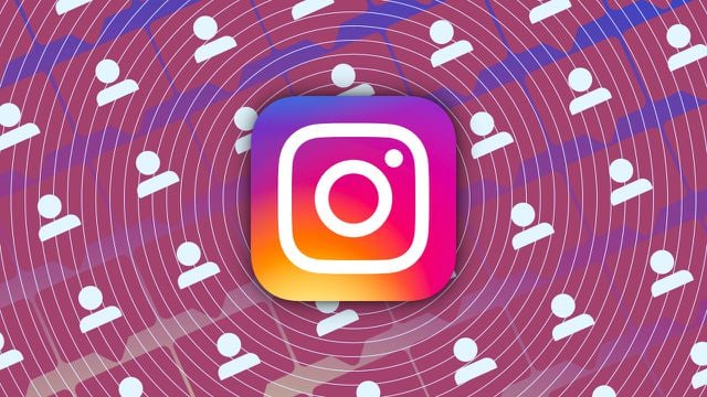  Ilustração do logotipo do Instagram no centro de um fundo roxo com ícones de seguidores distribuídos ao redor, representando o crescimento da conta. O conceito visual sugere estratégias para Comprar Conta Instagram e aumentar a base de seguidores rapidamente.