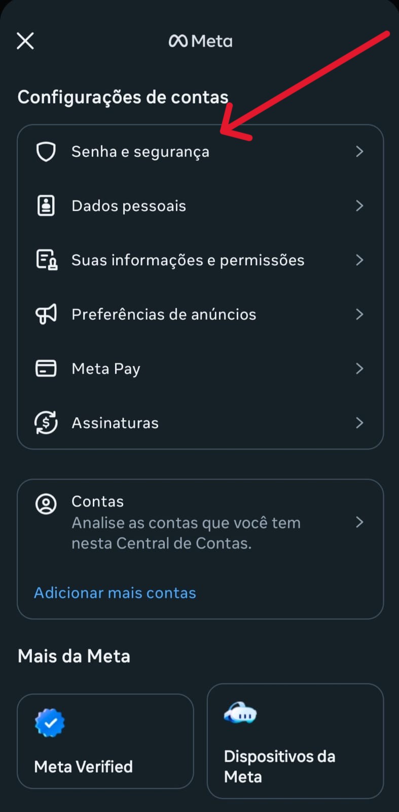 Segurança do Instagram para Empresas: Proteja Seus Dados e Sua Marca em 2025 3 Como Mudar a Senha do Instagram Para Aumentar a Segurança do Instagram, Passo 3