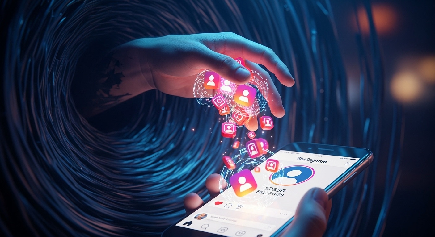 Como Comprar Seguidores Reais e Brasileiros com Segurança: Dicas e Estratégias 5 Interface de Instagram destacando perfis e análises de crescimento, com indicadores de novos seguidores e curtidas, evidenciando os benefícios de comprar seguidores para fortalecer a presença digital.